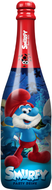 Smurfy alkoholmentes pezsgő